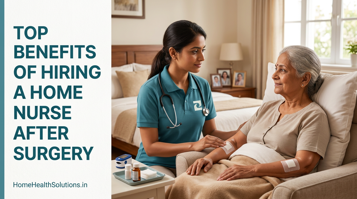 Top Benefits of Hiring a Home Nurse After Surgery