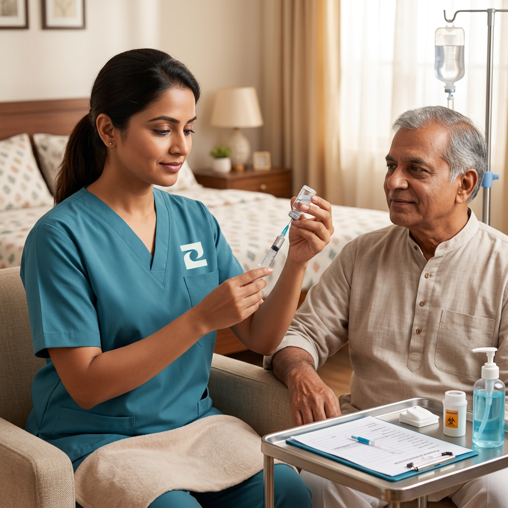 How to Prepare Your Home Before a Nurse Visit for Injection or IV?